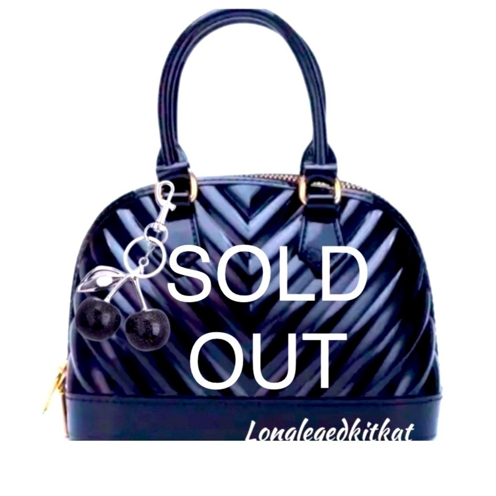 ALMA LOOK ALIKE POOLSIDE PURSE W/CROSSBODY CHAIN ONLY. BAG CHERRY CHARM NOT … - Picture 5 of 9
